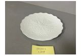 Glazed Round Reinforced Porcelain Dinner Plate