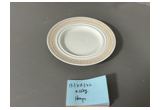 Decorated Round Porcelain Dessert Plate