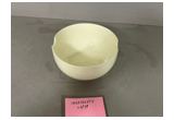 Yellow Color-Glaze Porcelain Serving Bowl