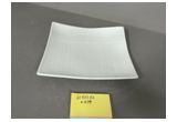 Glazed Round Reinforced Porcelain Dinner Plate