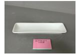 Glazed Oval Reinforced Porcelain Serving Plate