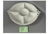 Glazed Round Reinforced Porcelain Serving Plate