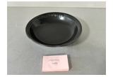 Black Matte Oval Porcelain Serving Platter