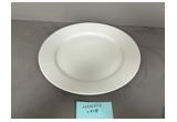 Glazed Round Reinforced Porcelain Dinner Plate