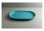 Blue Oval Porcelain Serving Platter