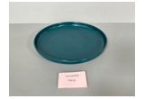 Blue Color-Glaze Porcelain Serving Dish
