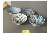 Printed Porcelain Serving Bowl