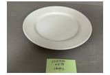 Glazed Round Reinforced Porcelain Dinner Plate