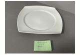 Glazed Round Reinforced Porcelain Dinner Plate