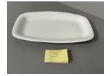 Glazed Oval Reinforced Porcelain Serving Platter