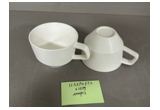 Matte Reinforced Porcelain Cup
