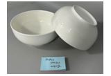 Glazed Reinforced Porcelain Bowl