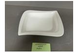 Glazed Round Reinforced Porcelain Dinner Plate