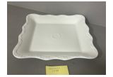 Glazed Round Reinforced Porcelain Serving Plate