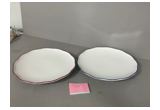 Blue-Rim Reinforced Porcelain Bowl
