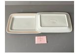 Color-Glaze Round Porcelain Dinner Plate