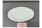 Glazed Oval Reinforced Porcelain Serving Plate