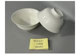 Glazed Reinforced Porcelain Bowl