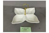Glazed Round Reinforced Porcelain Dinner Plate