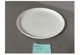Glazed Round Reinforced Porcelain Dinner Plate
