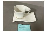 Glazed Reinforced Porcelain Cup & Saucer Set