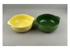 Yellow Round Reinforced Porcelain Dessert Plate