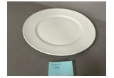 Glazed Round Reinforced Porcelain Dinner Plate