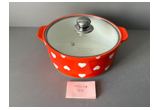Red Color-Glaze Porcelain Bowl