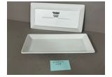 High-White Oval Porcelain Serving Platter