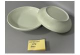 Yellow Color-Glaze Porcelain Serving Bowl