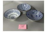 Printed Porcelain Serving Bowl