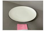 Glazed Porcelain Serving Dish