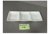 Glazed Oval Reinforced Porcelain Serving Plate