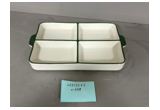 Glazed Oval Reinforced Porcelain Serving Plate