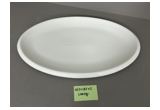 Glazed Oval Reinforced Porcelain Serving Platter