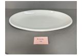 Glazed Oval Reinforced Porcelain Serving Platter