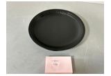 Black Matte Porcelain Serving Bowl