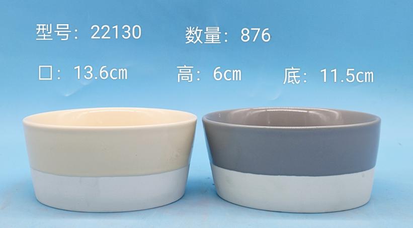 Round Ceramic Bowl