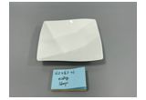 Glazed Round Reinforced Porcelain Dessert Plate