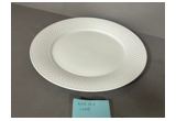 Glazed Round Reinforced Porcelain Serving Plate