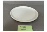 Glazed Round Reinforced Porcelain Dinner Plate