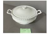 Glazed Reinforced Porcelain Serving Bowl