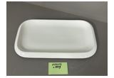 Glazed Oval Reinforced Porcelain Serving Platter