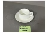 Glazed Reinforced Porcelain Cup & Saucer Set