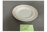 Decorated Round Porcelain Dinner Plate