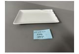 Glazed Oval Reinforced Porcelain Serving Plate