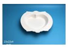 Blue Oval Reinforced Porcelain Serving Platter