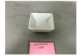 High-White Round Porcelain Dessert Plate