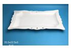 Blue Oval Reinforced Porcelain Serving Platter