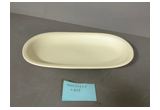 Yellow Color-Glaze Oval Porcelain Serving Platter